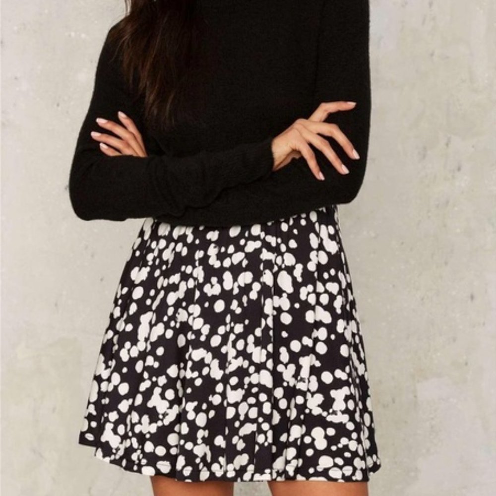 Nasty Gal Stefanie Betro Candace Skater Skirt M